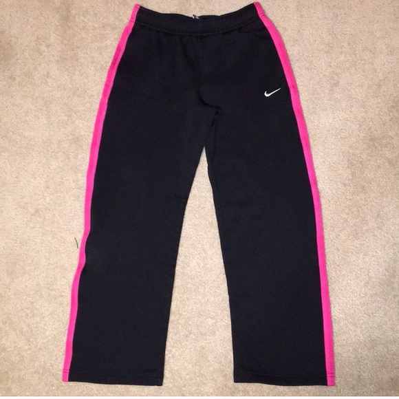 hot pink nike sweatpants